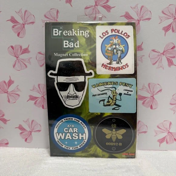 Breaking Bad Magnet Collection‎ Los Pollos Hermanos Heisenberg Pest Control