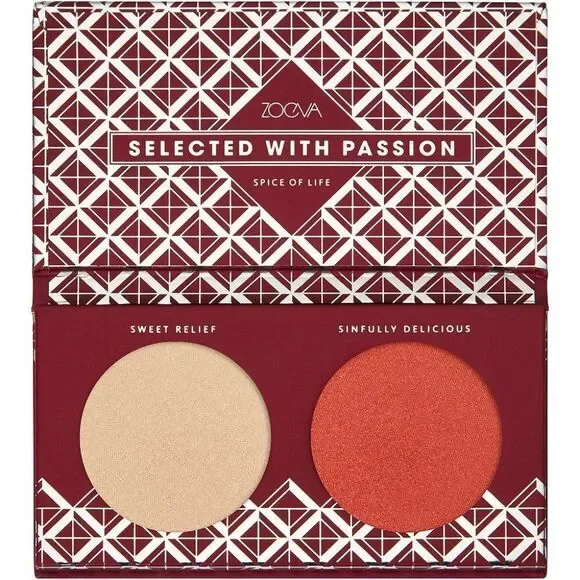 ZOEVA Spice of life blush and Highlight Palette