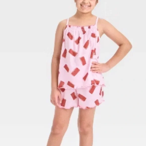 Cst & Jack - Ice Cream Sandwich Print Kids Pajamas Size XS (4/5)