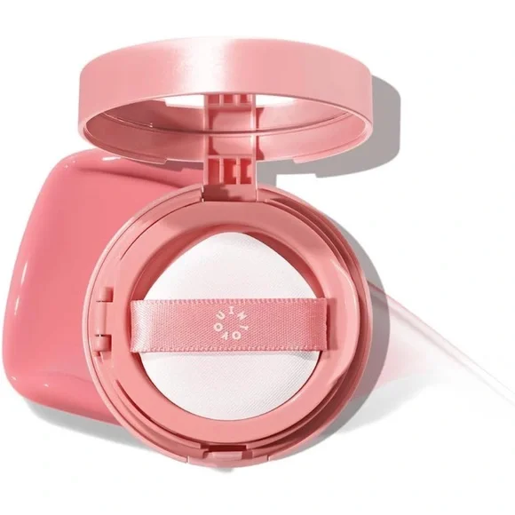 INTO YOU Cream Blush Air Cushion for Cheeks, Sunlit Peach