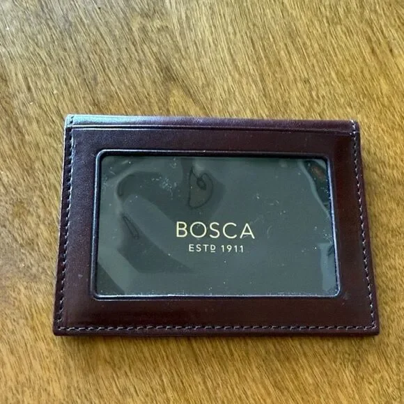 NEW. Bosca Old Leather Weekend Wallet