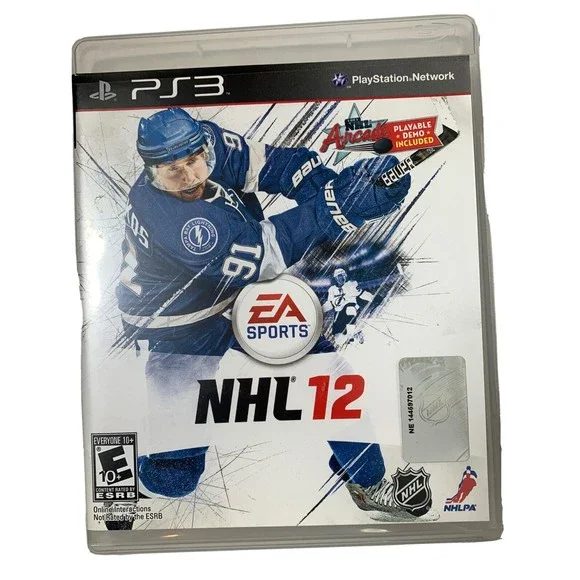 EA Sports NHL 12 Sony PlayStation 3, 2011 PS3 Hockey Video Game Complete Eit