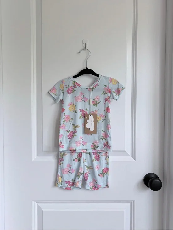 🕊️Angel Dear Bamboo Hummingbirds Pajama Short Set NWT