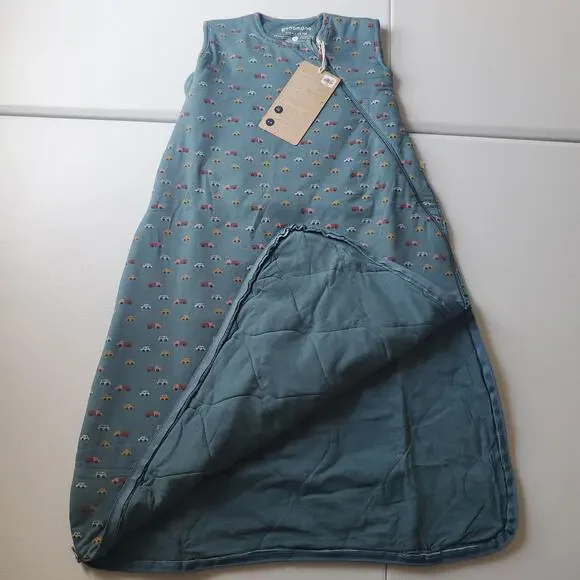 Günamüna Sleep Bag Gown Baby 9-18 MO Blue Car Print 2.5 TOG Zip Winter