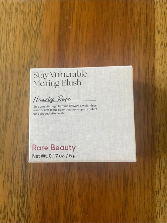 Rare Beauty Melting Blush — Nearly Rose (Soft Pink) New (In Box)