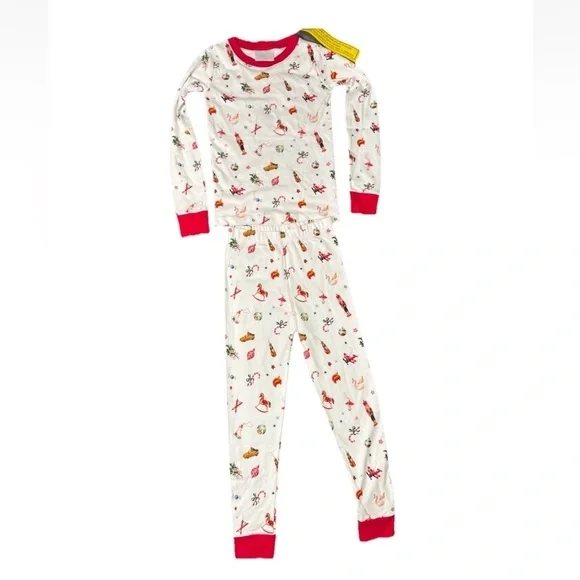 Lake Pajamas Night Before Christmas Pajama Set Kids 6 Pima Cotton Holiday Jolly
