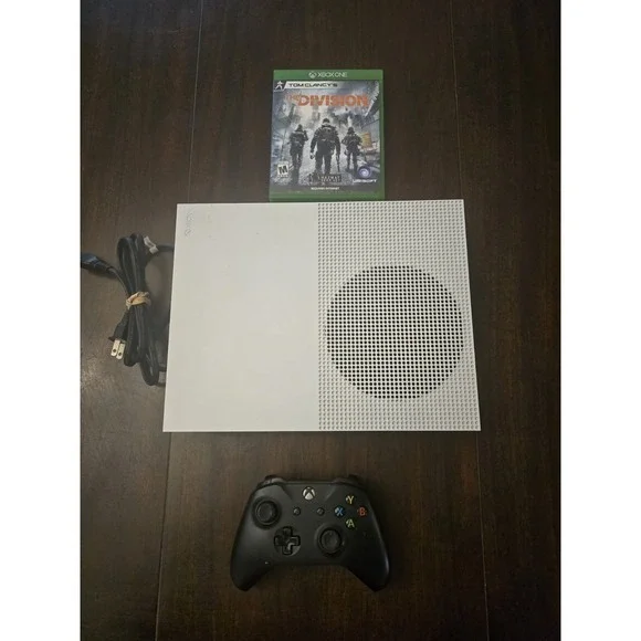 Microsoft Xbox One S 1TB Console Bundle  w/ Wireless Controller And Game