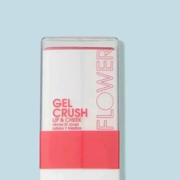 Flower Beauty  By Drew Barrymore Gel Crush Lip & Cheek Raspberry Crush (New)