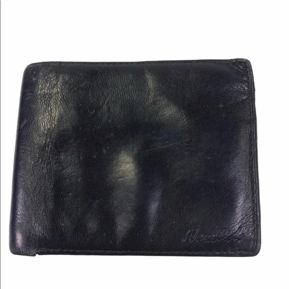 NEWHIDE Bifold Zipper Snap Leather Wallet