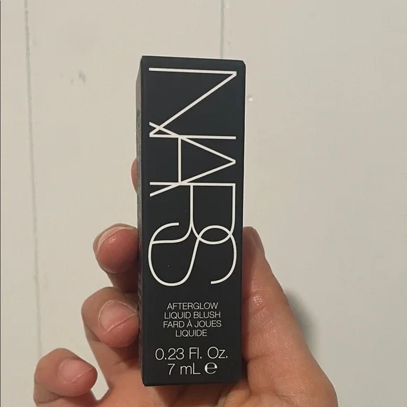NARS Afterglow Liquid Blush in Black Packaging