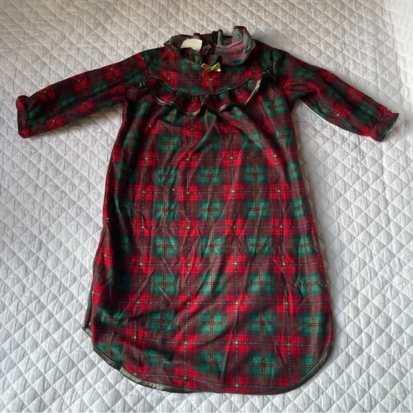 Edie Bee by Jackie’s girls size 2T vintage Christmas‎ night gown