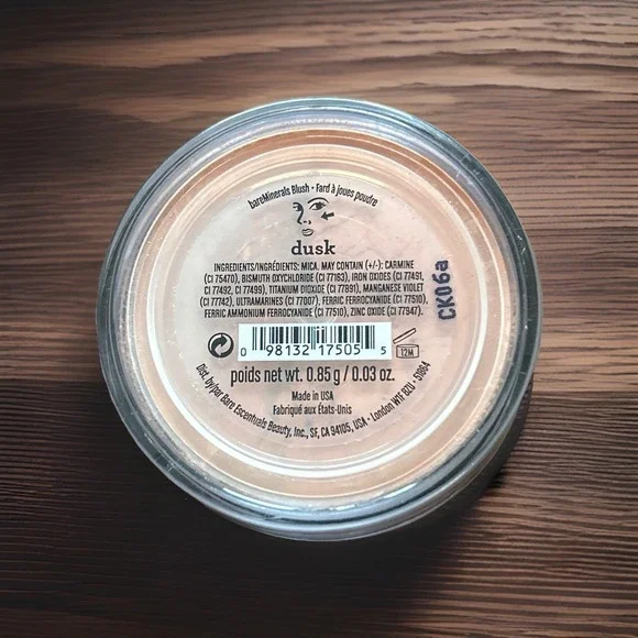bareMinerals DUSK Loose‎ Powder Blush .85g NEW/SEALED USA