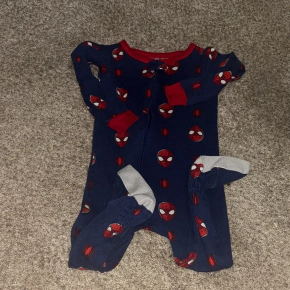 Carter's Navy and Red Kids Pajamas