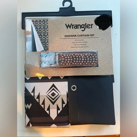 Wrangler Shower Curtain Set