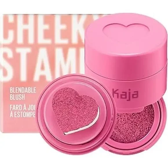 Kaja Cheeky Blush Heart Stamp - Color Fiesty