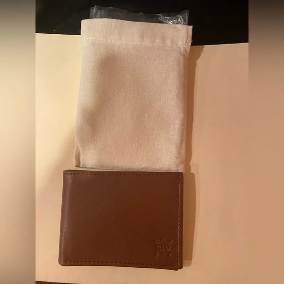 Men Leather Brown Wallet