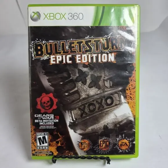 Bulletstorm: Epic Edition (Microsoft Xbox 360) CIB Complete Tested