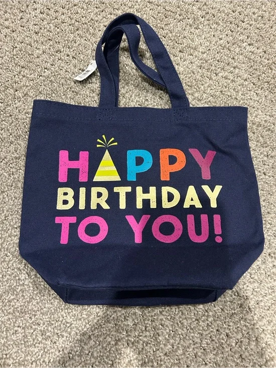 Bath and body works Happy Birthday Tote Bag