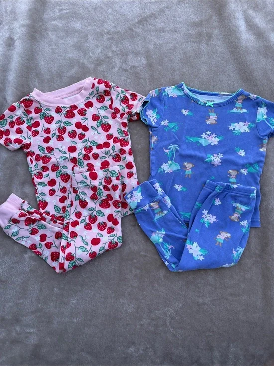 Girls Pajama Bundle, Size 18 Months