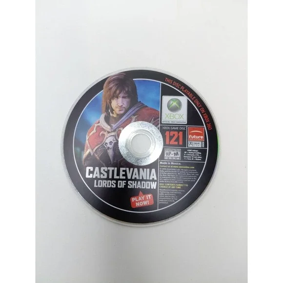 Microsoft Xbox 360 DEMO‎ DISC Castlevania Lords Of Shadow #121 Video Game - RARE