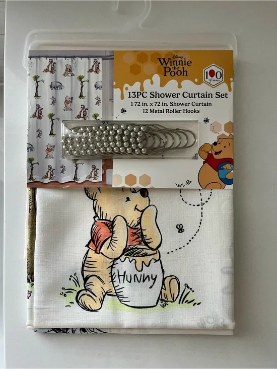 Winnie the Pooh 13 piece Shower Curtain