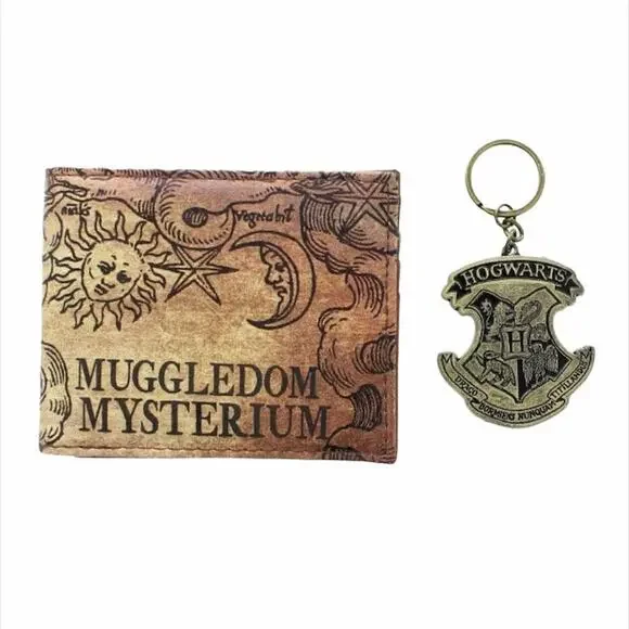 Harry Potter Muggledom Mysterium Wallet and Keychain