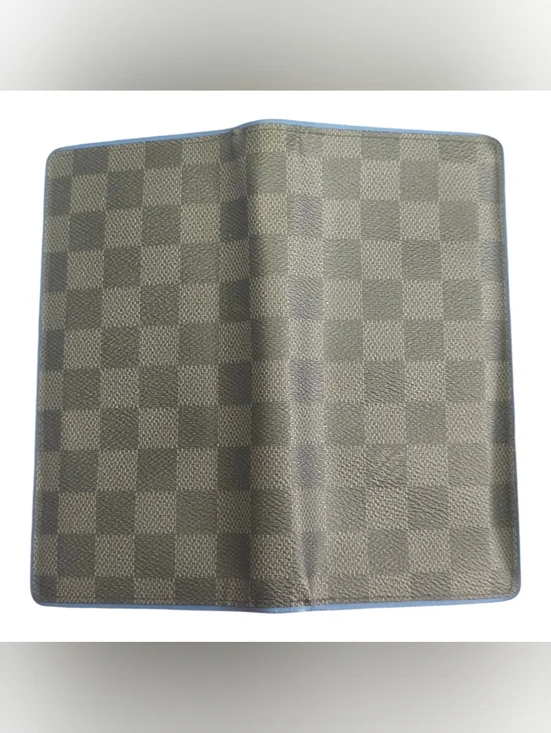 LOUIS VUITTON Damier Graphite Brazza Bifold Long Wallet (with Coin Compartment)