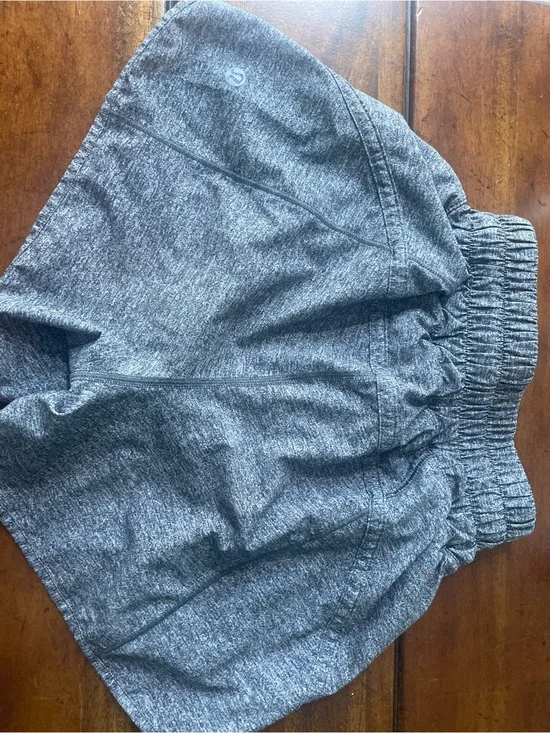 lululemon athletica Heathered Gray Athletic Shorts