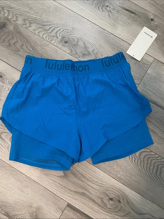 lululemon athletica Electric Blue Women's Running Shorts
