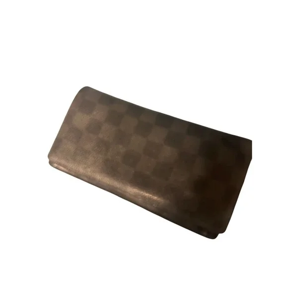 Louis Vuitton Pocket Organizer‎ Mens OS Damier Graphite Good Card Holder Wallet