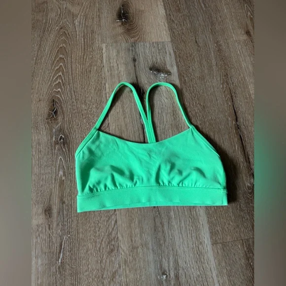 Lululemon Athletica Bright Green‎ Bikini Top