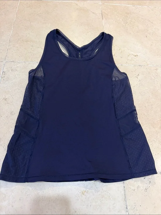 lululemon athletica navy tank top