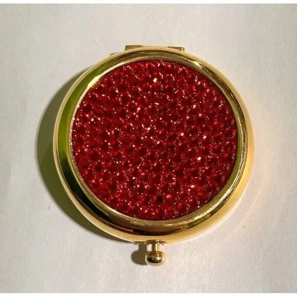 Estee Lauder Vintage Ruby‎ Red BlushLights Cheek Color Compact Pearl Shimmer New