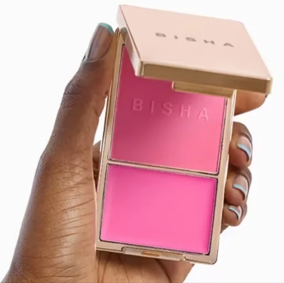 Bisha Essential Duo Blush: Dubai (Bright Pink), NIB