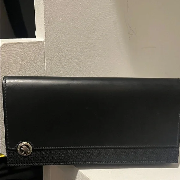 Hunting World Black Men's Leather Wallet