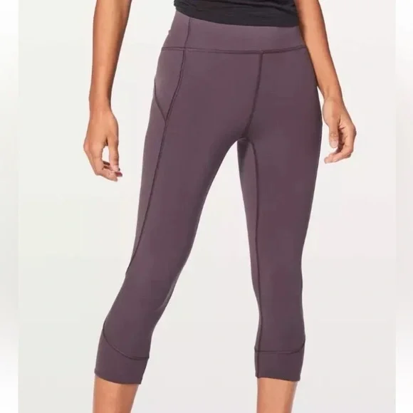 Lululemon Athletica Black and Gray‎ Leggings​​
