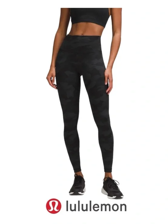 Lululemon Black Camo Align Leggings