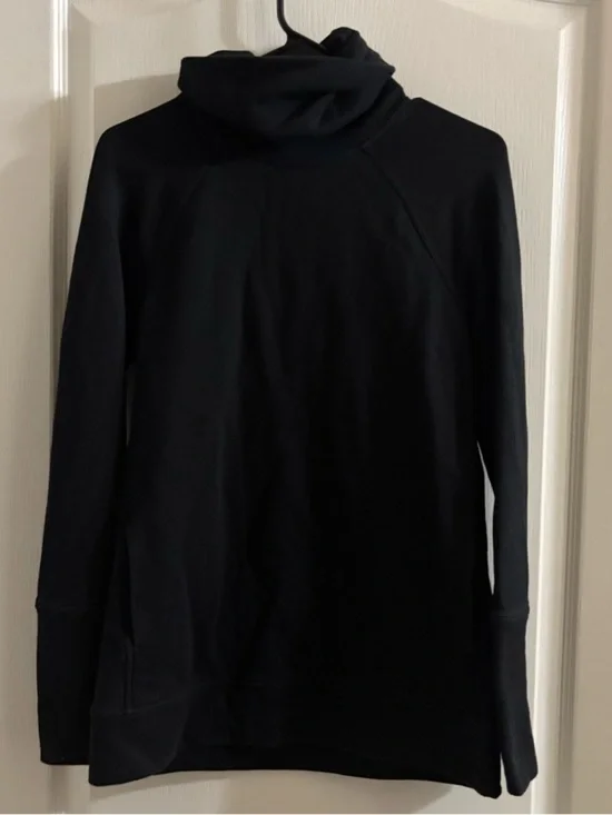 lululemon athletica Black Scuba Mock Neck