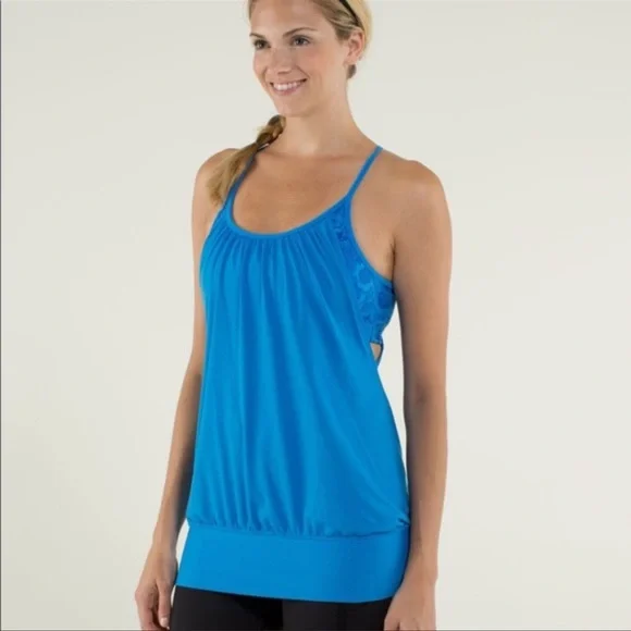 Lululemon No Limits Blue Tank