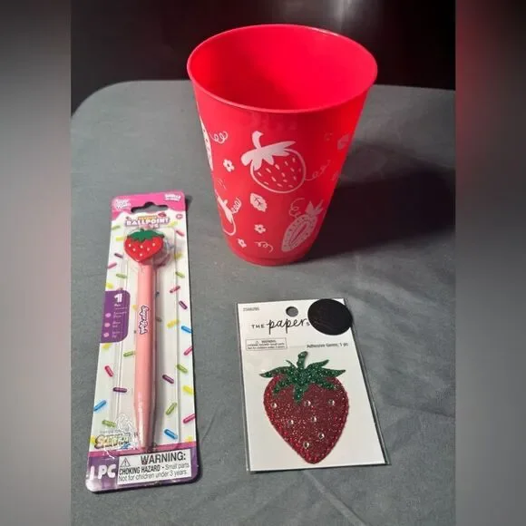 3 pc New Strawberry Bundle NWT