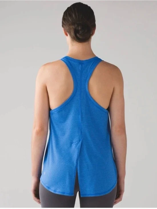 lululemon athletica Electric Blue Racerback Tank