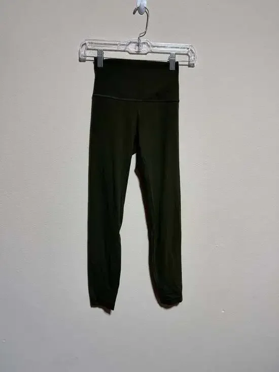 Women’s lululemon athletica olive green leggings