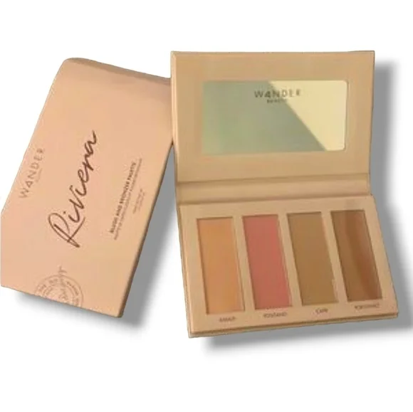 WANDER BEAUTY Riviera Blush and Bronzer Palette