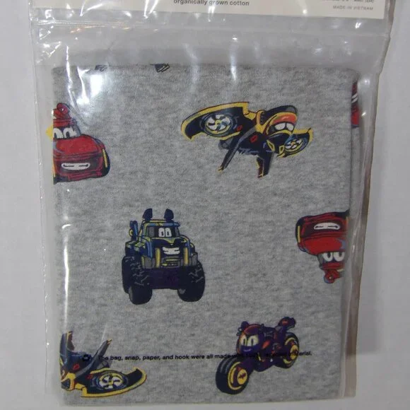 NWT 2PC BABY GAP DC CARS PRINT KNIT PAJAMA SET 6-12 Months