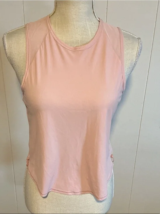 lululemon athletica Light Pink Sleeveless Athletic Tank