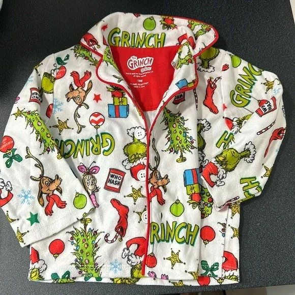 The grinch pajama top