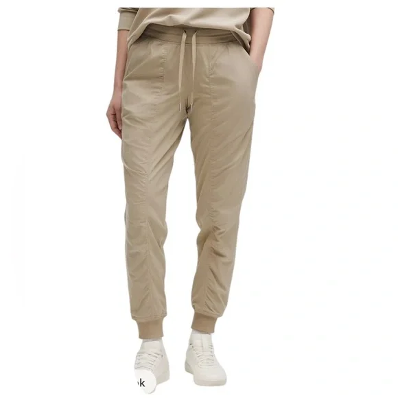 Lululemon Tan Drawstring Pants