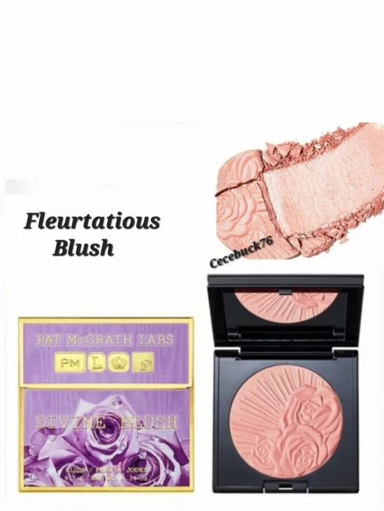 🌺Pat McGrath Labs Fleurtatious Divine Blush Powder Blush