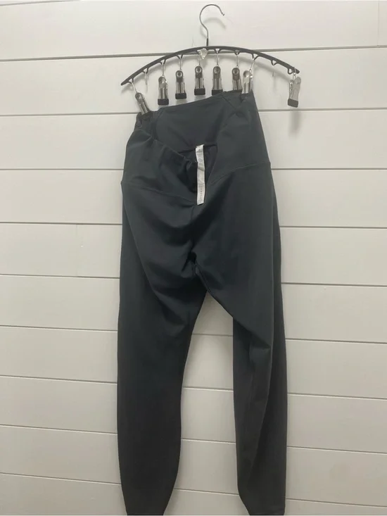 lululemon athletica Black High-Waist Leggings with Sheer on sides