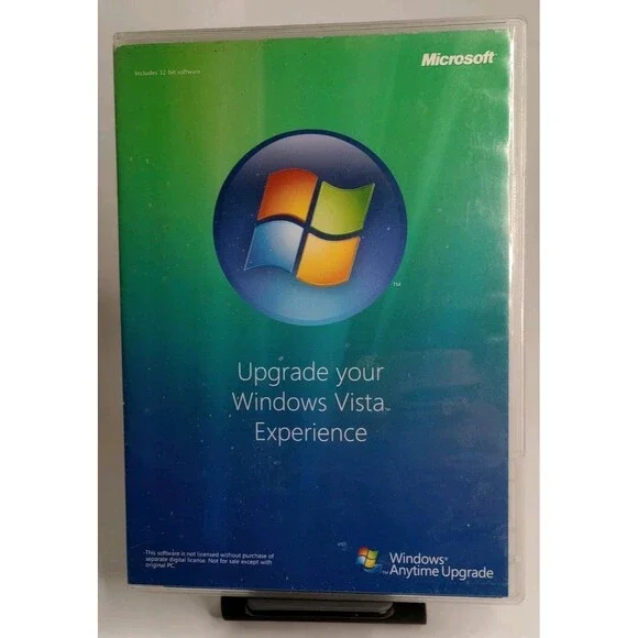 Microsoft Windows Vista Anytime Upgrade Diisc 32-Bit Pre Owned